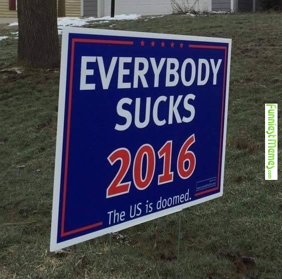 Everybody sucks