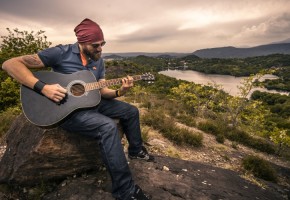 Man playing guitar