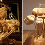 Mike Rea’s Meticulously Crafted Wooden Sculptures Are A Film Nerd’s Heaven