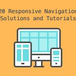 20 Responsive Navigation Solutions and Tutorials